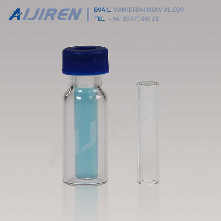 Chromatography Vials, Glass Conical Limited Volume Inserts 